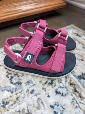 Reima Minsa 2.0 Big Kids Girl`s Sandals Pink Size US 13/13,5 // EUR 31